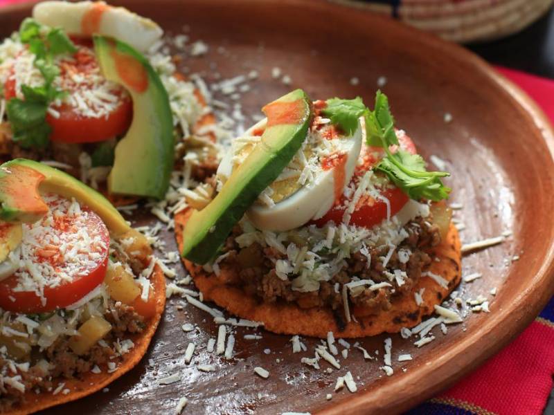 Enchiladas catrachas.