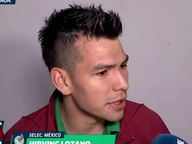 Chucky Lozano tras la derrota 2-0 de México ante Honduras.