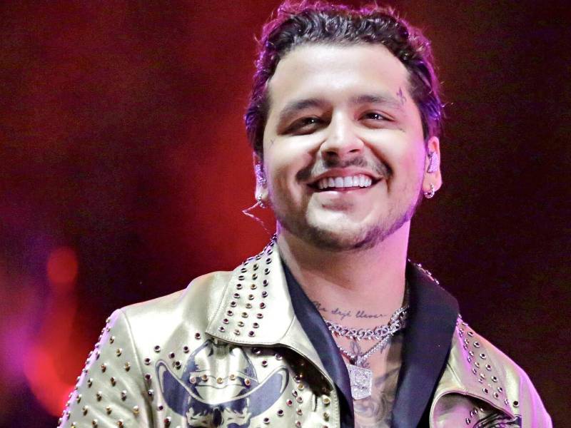 El cantante mexicano Christian Nodal.