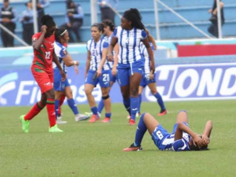 Honduras se quedó con cuatro puntos después de seis partidos, siendo superadas por Nicaragua (5 pts), Martinica (7 pts) y El Salvador (15 pts).