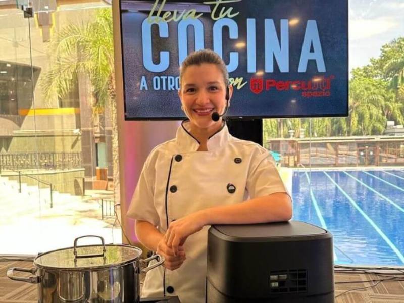 Nora Sarmiento, experta con más de una década de experiencia gastronómica, enseñará técnicas profesionales en Mega Mall.