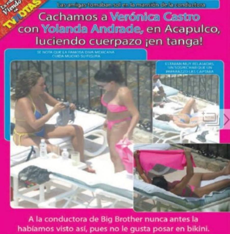 Al parecer Verónica y Yolanda se volvieron inseparables, tanto que en 2004 se casaron en Ámsterdam.<br/><br/>'Cuando se casaron Yolanda tenía 31 y Verónica 50; las dos estaban preciosas en aquel entonces y la boda se realizó cuando ellas estaban bien pachecas (alcoholizadas), y fue una ceremonia simbólica, sin un papel de por medio.'<br/>