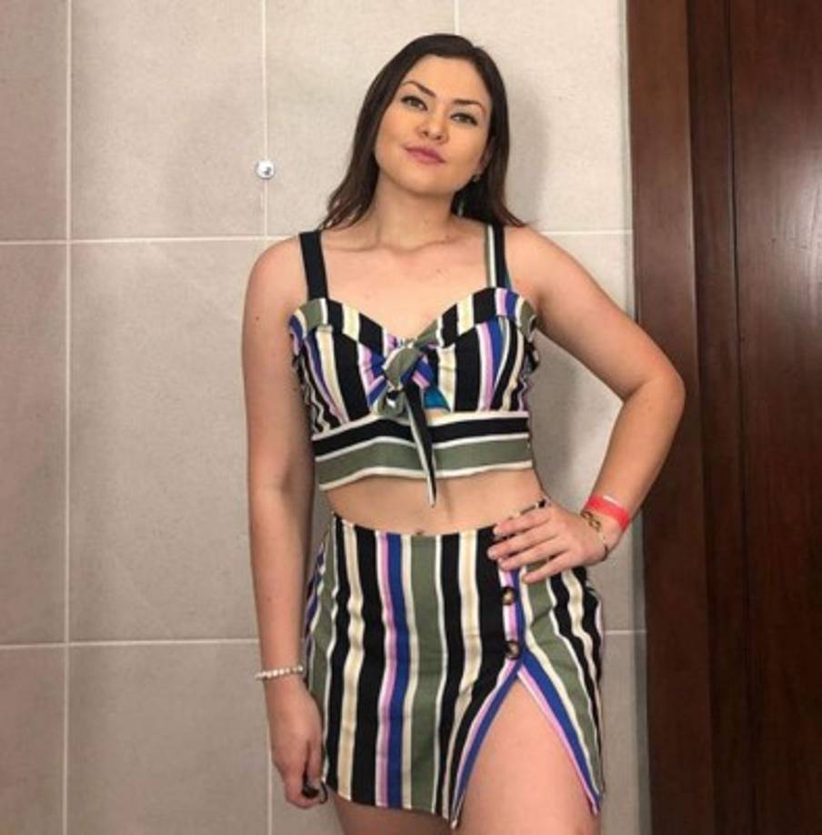 Malubi Paz es considerada como una de las chicas más hermosas de Honduras.