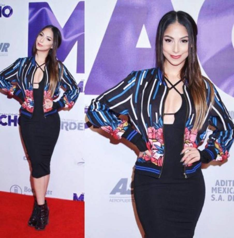 María Fernanda Chacón Romo es actriz y cantante juvenil, ya tiene 25 años.