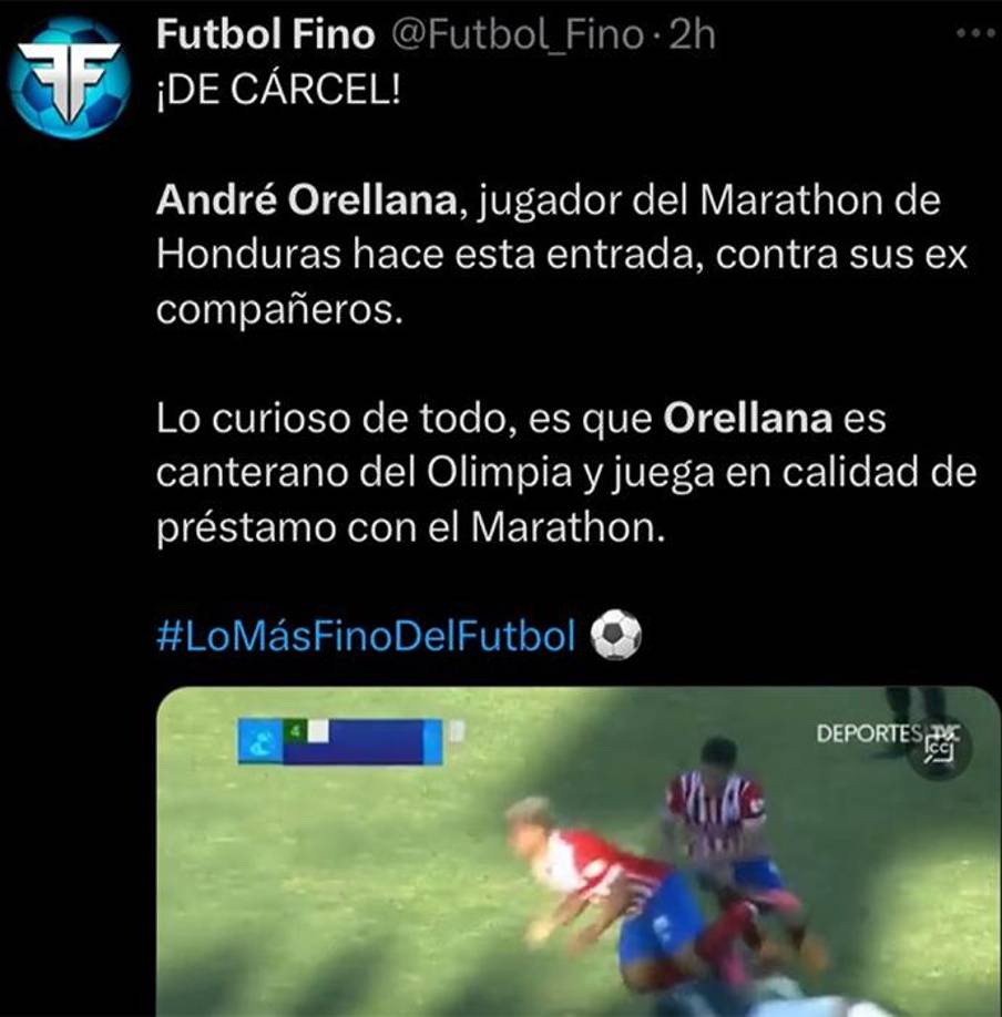 Argentinos y españoles reaccionan asombrados por la falta de André Orellana
