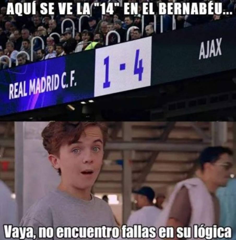 Ajax eliminó al Real Madrid este martes en la Champions League goleando 4-1 al equipo blanco en la vuelta de octavos del torneo continental, rematando una semana negra para los 'merengues' que ven escaparse la temporada en siete días.