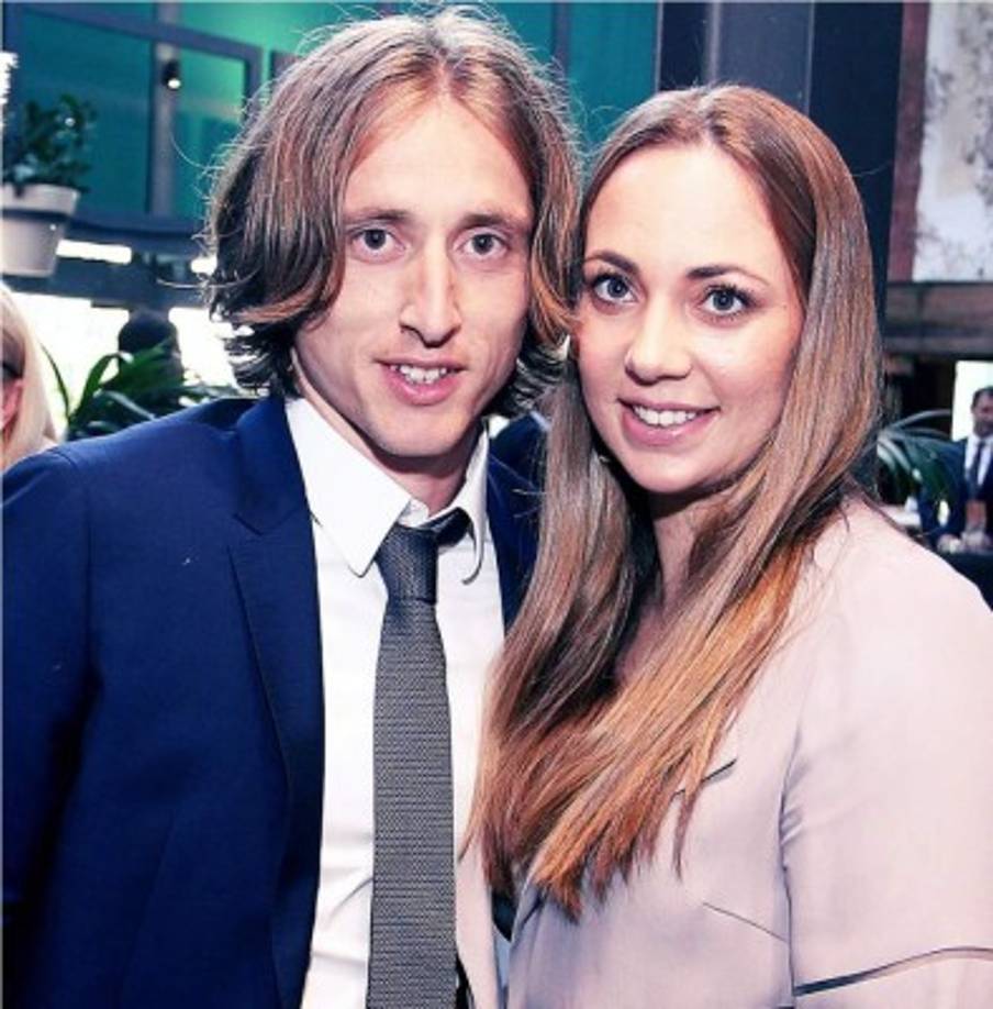 Vanja Bosnic, mujer del croata Luka Modric.
