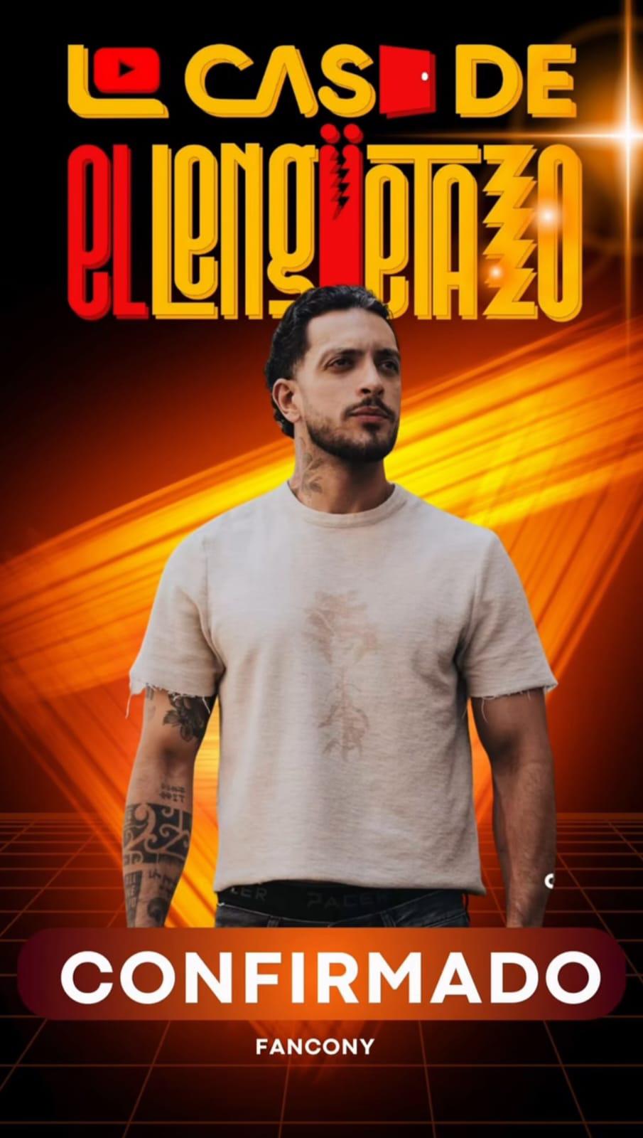 Confirman el primer participante del reality La Casa de El Lengüetazo