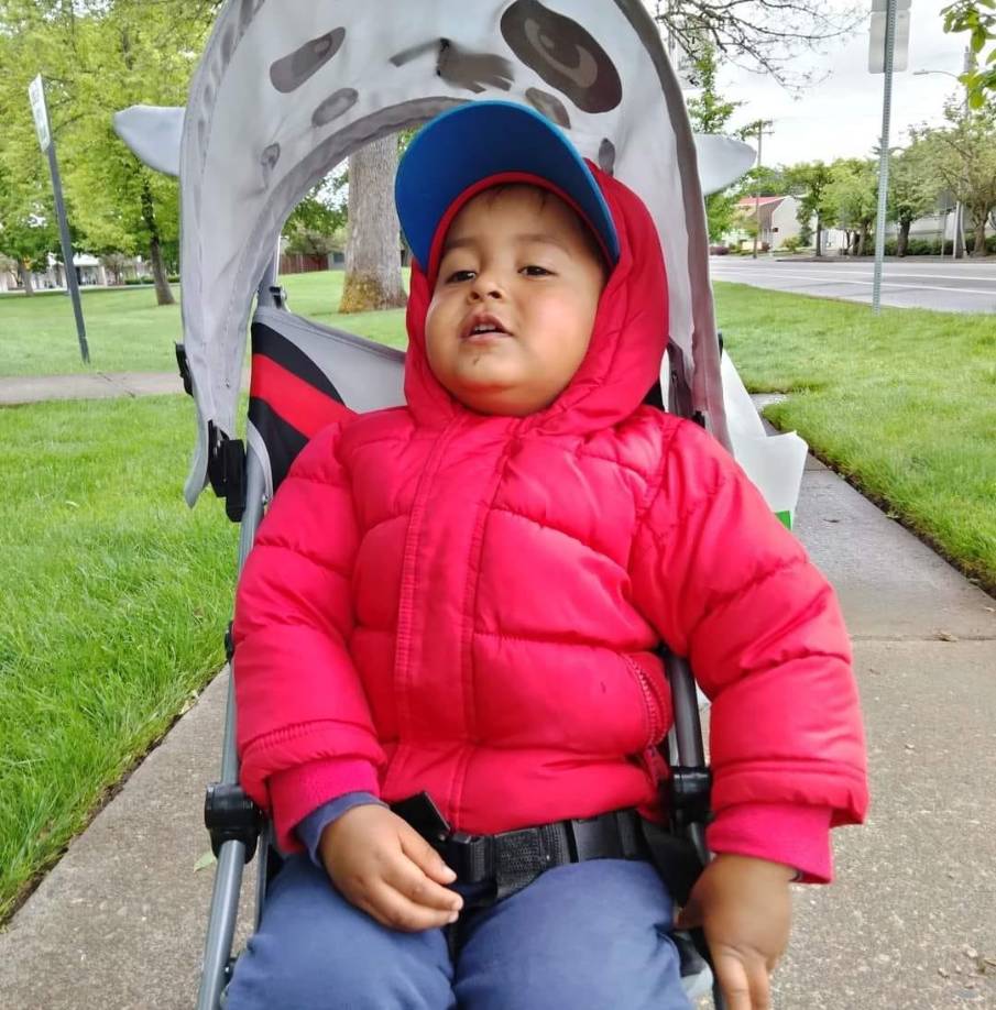 Lourdes Turcios paseaba con su hijo Yustin Hernández Turcios cuando fue atropellada por una camioneta.