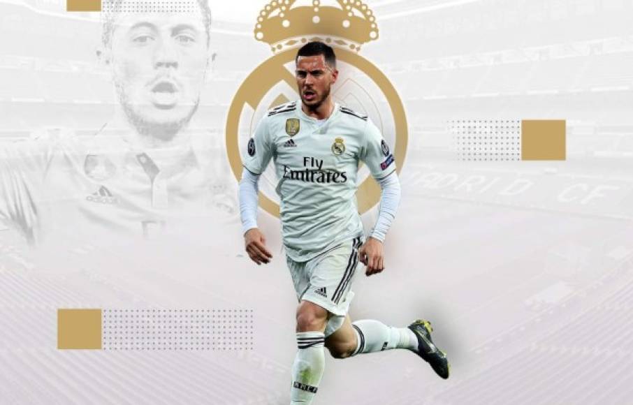Eden Hazard fue confirmado como nuevo fichaje del Real Madrid y comandará el ataque merengue a partir de la próxima temporada. Es un jugador que ilusiona al madridismo.