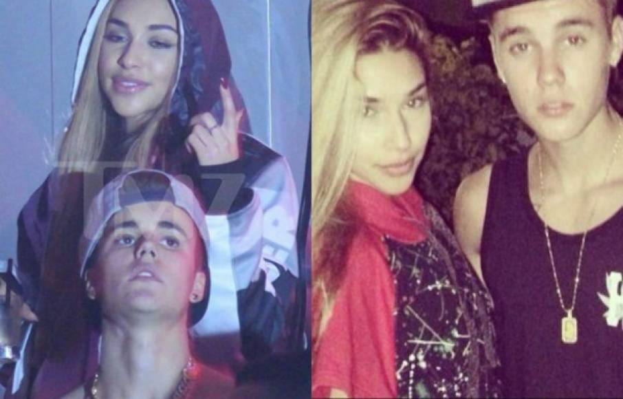 El cantante no se ocultaba cuando salía con Chantel, al mismo tiempo que publicaba fotos con Selena declarando su amor por la cantante en las redes sociales.