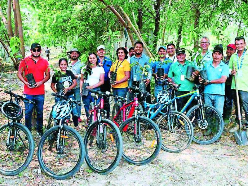 El ciclista realizará varias estaciones durante el trayecto.