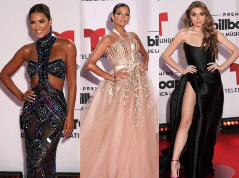 Inició la transmisión de la alfombra roja de los premios Latin Billboard 2020. Gaby Espino, Natalia Jiménez y Sofía Castro han sido las primeras famosas en arribar a la red carpet.