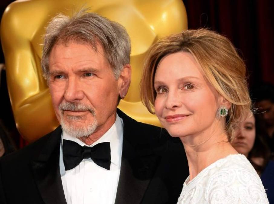 Harrison Ford (73) y Calista Flockhart (50).