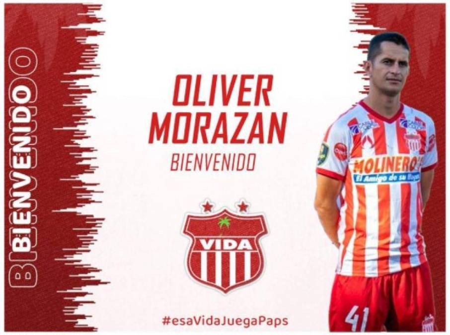 Oliver Morazán: El Vida anunció el fichaje del centrocampista hondureño, quien llega procedente de la Real Sociedad de Tocoa.