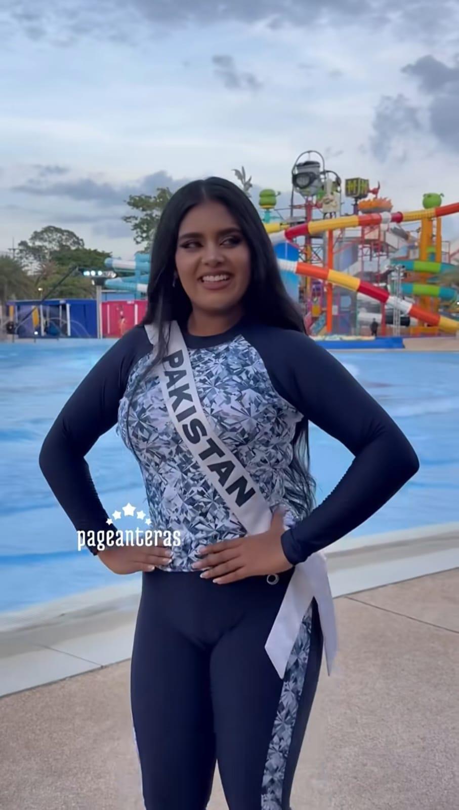 Las imperdibles fotos de Miss Pakistán Universo 2025 en traje de baño