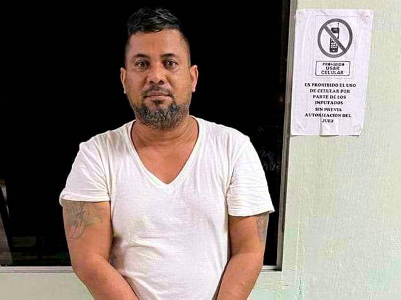 <b><span class=mln_uppercase_mln>Encausado.</span></b> Guitler Mayorga enfrenta cargos por narcotráfico.