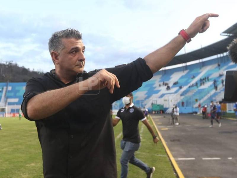 Diego Vázquez se despidió el pasado domingo como DT del Motagua con triunfo de 2-1 ante Platense.