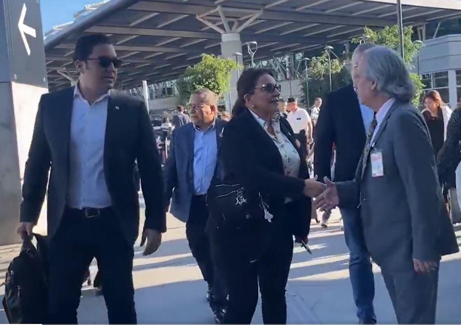 Xiomara Castro llega a Argentina para asistir a cumbre de la Celac