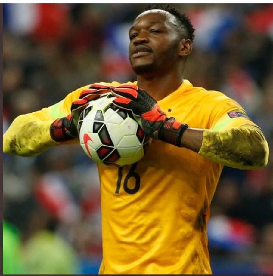 Steve Mandanda es nacido en la Repúplica Democrática del Congo.