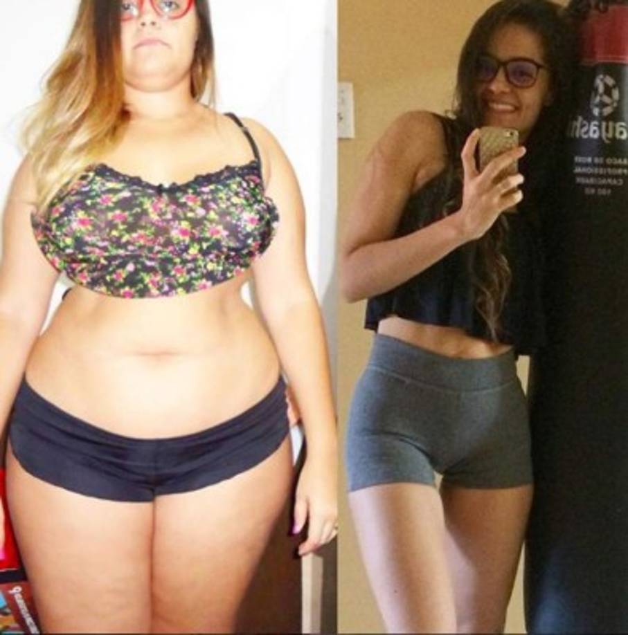 Todo empezó el día que andaba comprando unos shorts para ir a una fiesta, pero nada le quedaba por ser obesa.