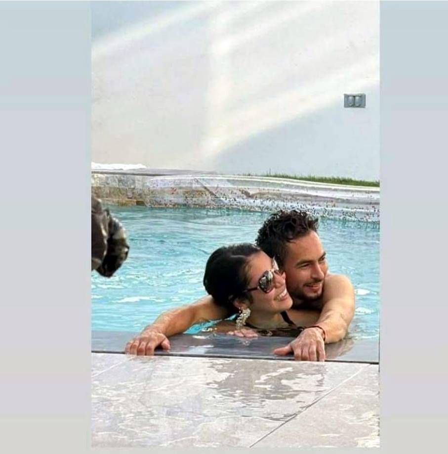 Marcelo Canales - El mediocampista del Victoria ha disfrutado la Semana Santa con su pareja Martha Cristina García.