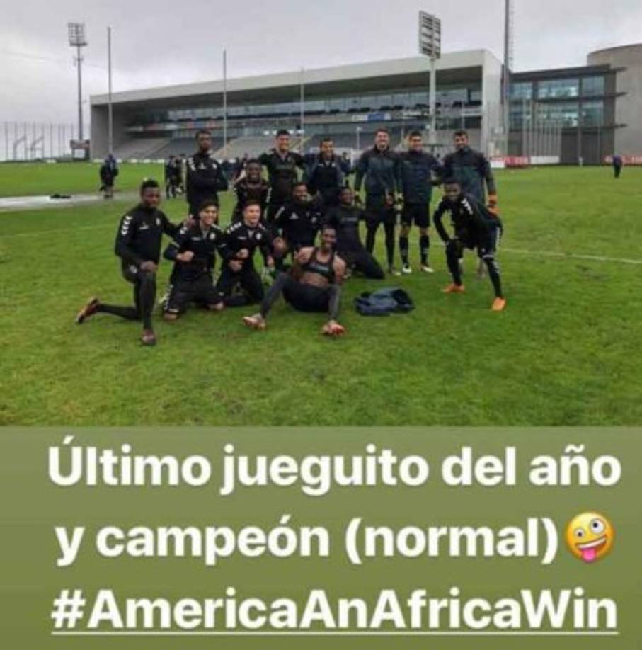 Bryan Róchez: El delantero le dice adiós al 2018 entrenando en Portugal. Este miércoles su equipo el Nacional tendrá partido.