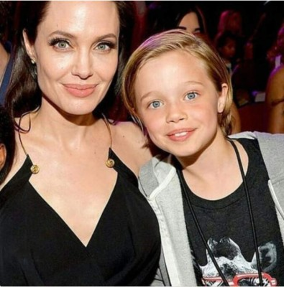 Según varios tabloides de espectáculos Shiloh (11) comenzó a tomar hormonas para que su cuerpo no se desarrolle como el de una mujer