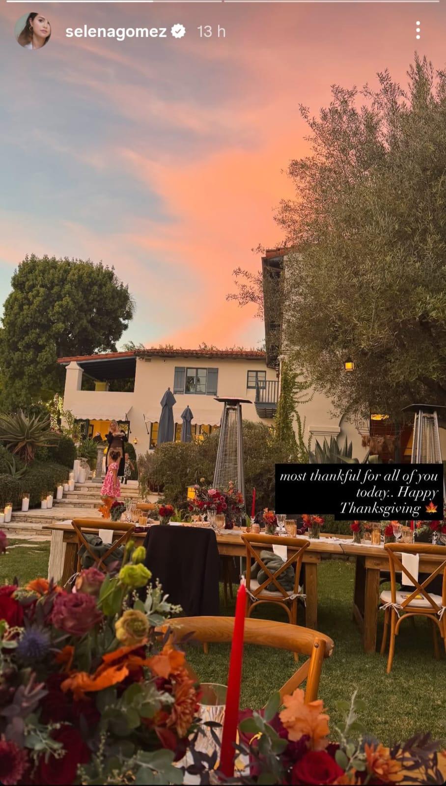 Thanksgiving: así lo celebraron las celebridades