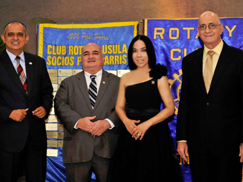 Javier Mejía, Luis Tirso Boquín, María Luisa Fernández y Jimmy Kaffati