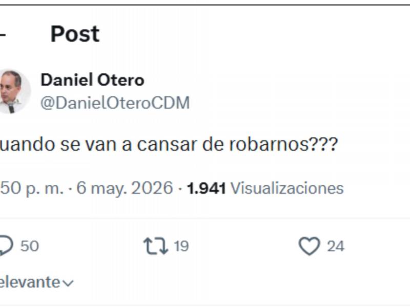 El mensaje del presidente de Marathón en su cuenta oficial de X.
