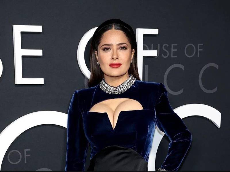La actriz y productora mexicana Salma Hayek.