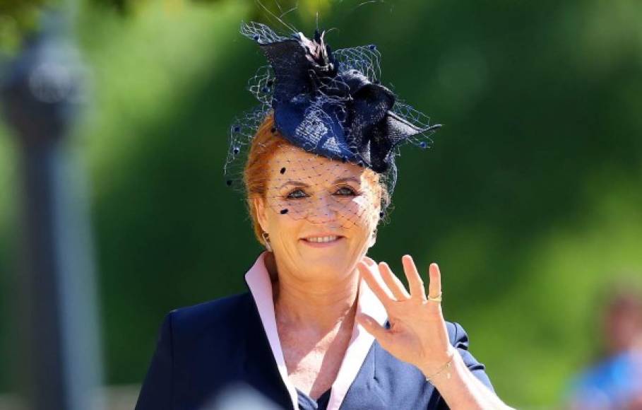 Sarah, duquesa de York, ex nuera de la reina Isabel II, es otra de las invitadas a la boda de Meghan Markle y Harry de Inglaterra.