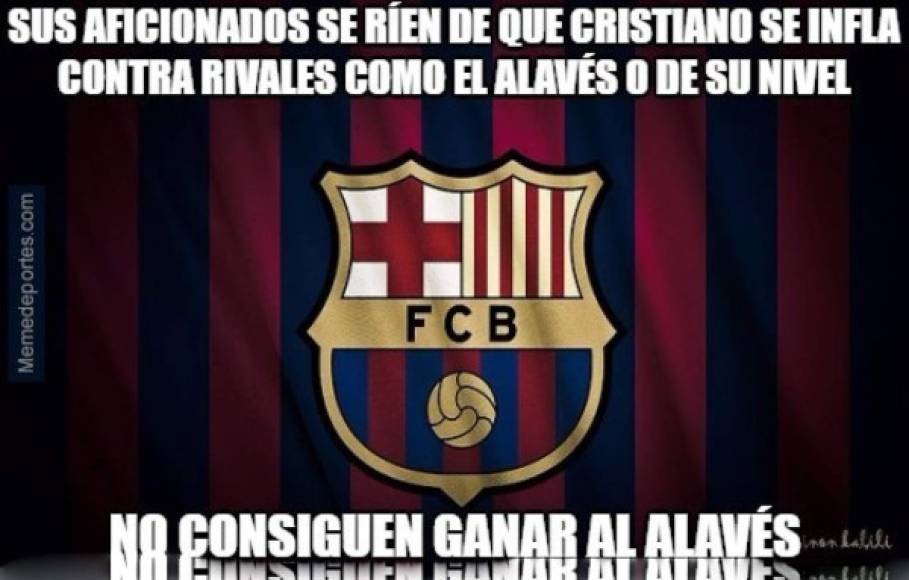 Los memes tras la derrota del Barcelona ante Alavés