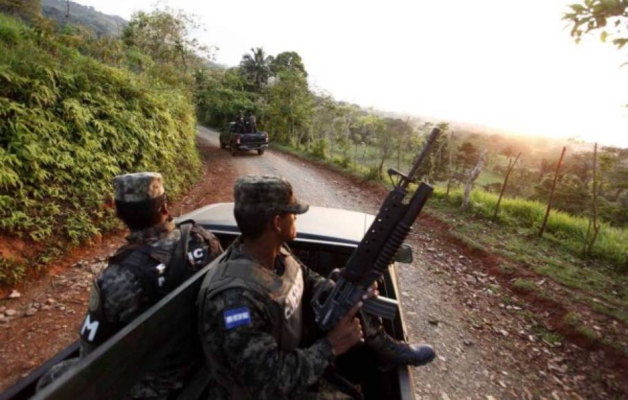 Triángulo Norte, unido en el combate contra las maras. El “plan antipandillas” funciona desde octubre de este año en todo el Triángulo Norte.