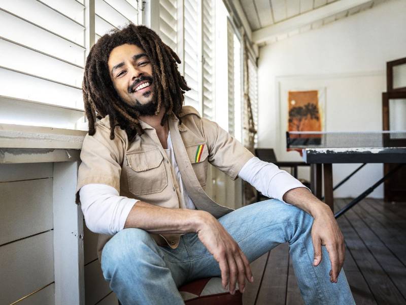 El británico Kingsley Ben-Adir fue el elegido para encarnar a Bob Marley.