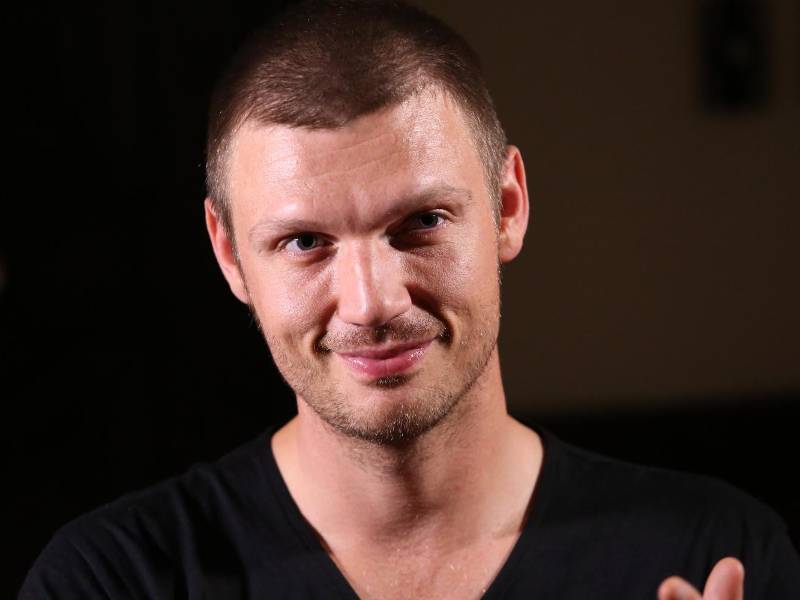 El cantante estadounidense Nick Carter.