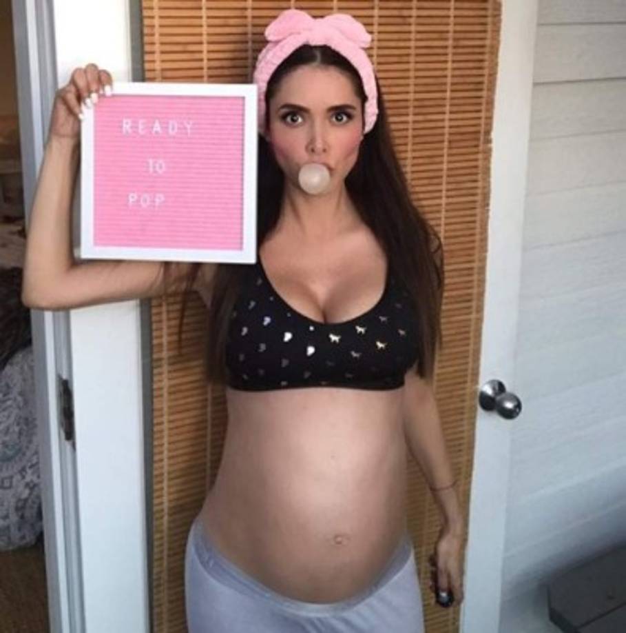 La etapa del embarazo le sentó maravillosamente a la actriz, así le comentaban sus fans cada vez que publicaba imágenes de su silueta.