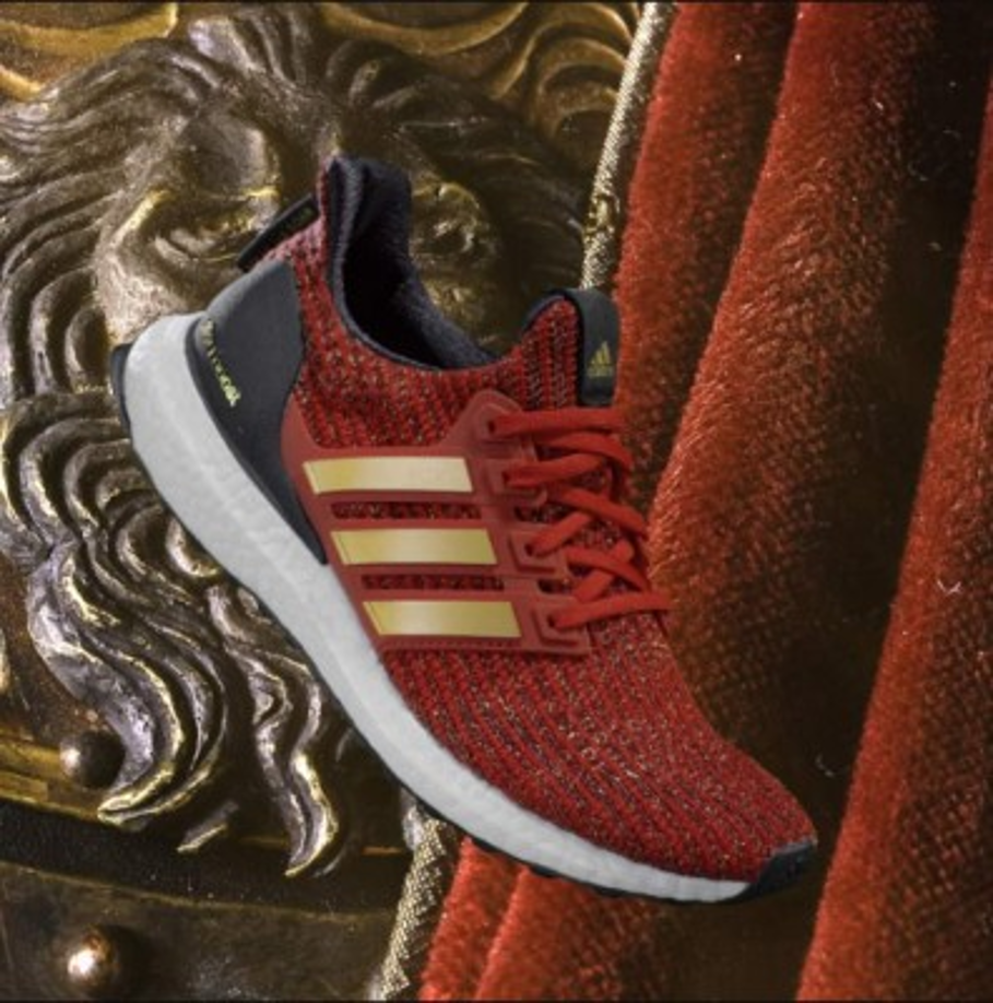 Game of Thrones x adidas Ultra Boost “House Lannister”