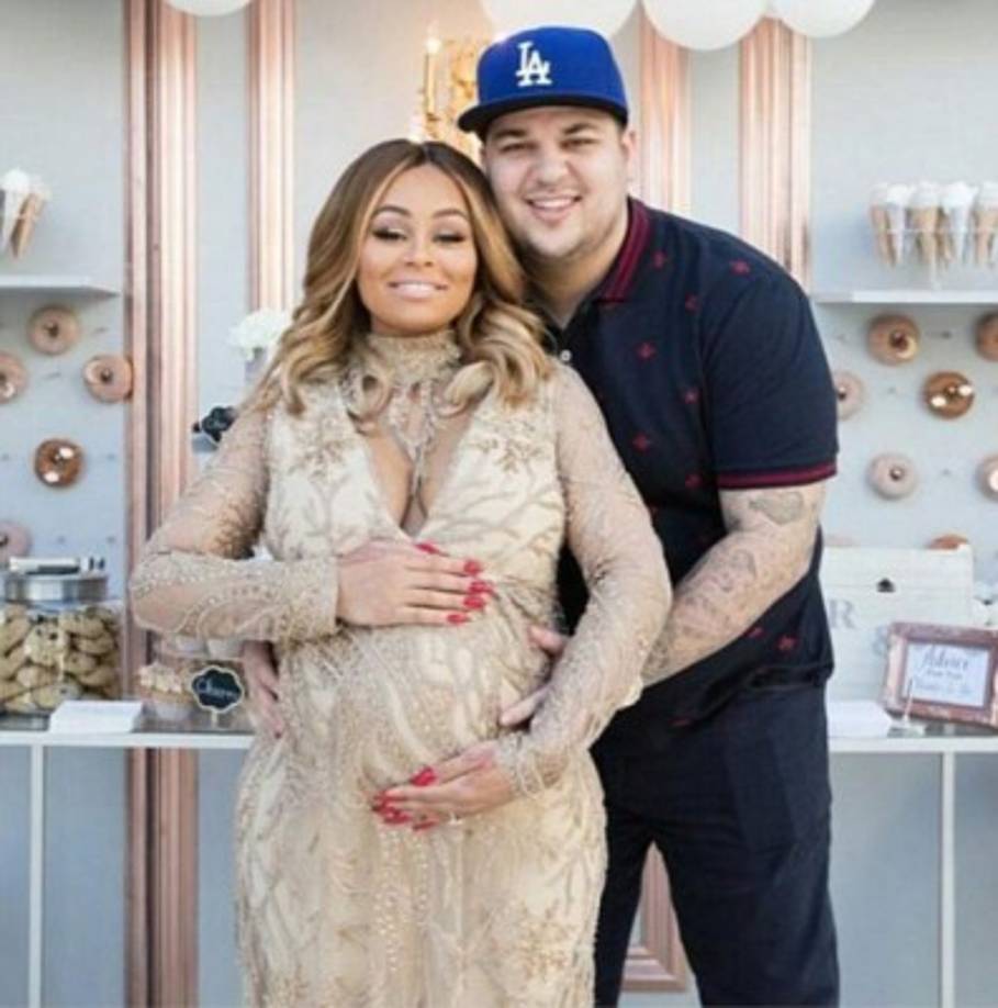 Blac Chyna y Rob Kardashian dieron la bienvenida a Dream Kardashian.