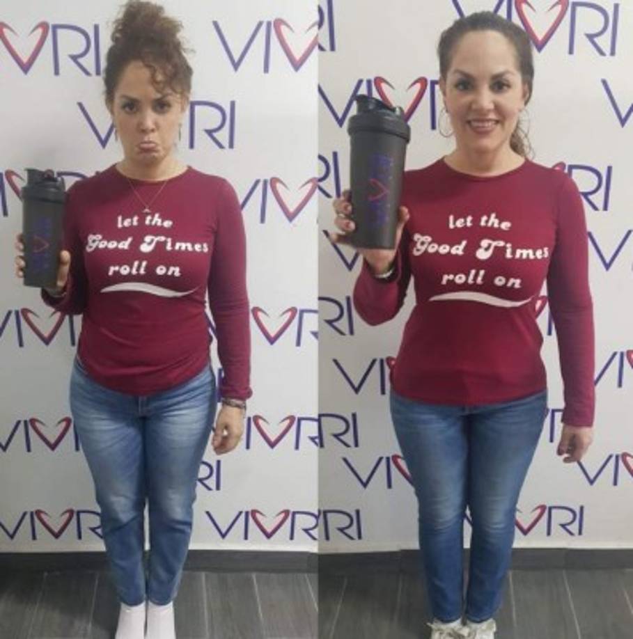 Dijo que siempre estuvo consciente que no estaba en su peso ideal porque suele subirse a la báscula todos los días.<br/><br/>'Cuando llegué a ver lo que pesaba dije '¡nunca más en la vida!' ya bajé ocho kilos, tampoco bajé tanto, me compacté, empecé a hacer ejercicio y a estar cien por ciento nutrida, con vitaminas, me cambió hasta la piel, el pelo, todo'.