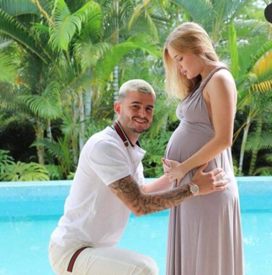 En el caso de Nico Bendetti recientemente su mujer dio a luz por lo que se convirtió en papá de una hermosa niña. Hoy el jugador está metido en tremendo problemas al tener relaciones sexuales con escorts. Foto Instagram Nicolás Benedetti.