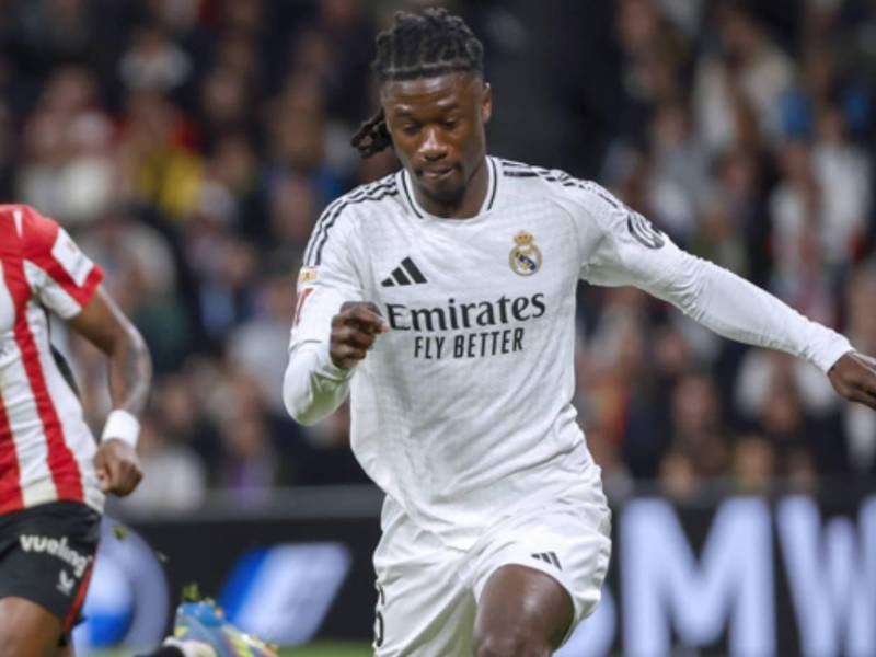 Camavinga será baja sensible del Real Madrid para la final ante Barcelona.