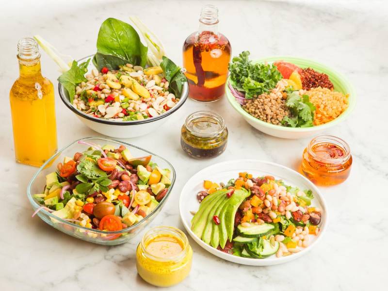 Coloridas, frescas, pero sobre todo, muy saludables, así son estas fantásticas ensaladas.