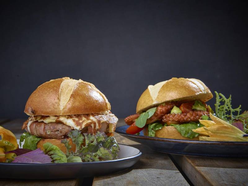 Estas hamburguesas son una idea genial y fuera de lo común para compartir con papá.