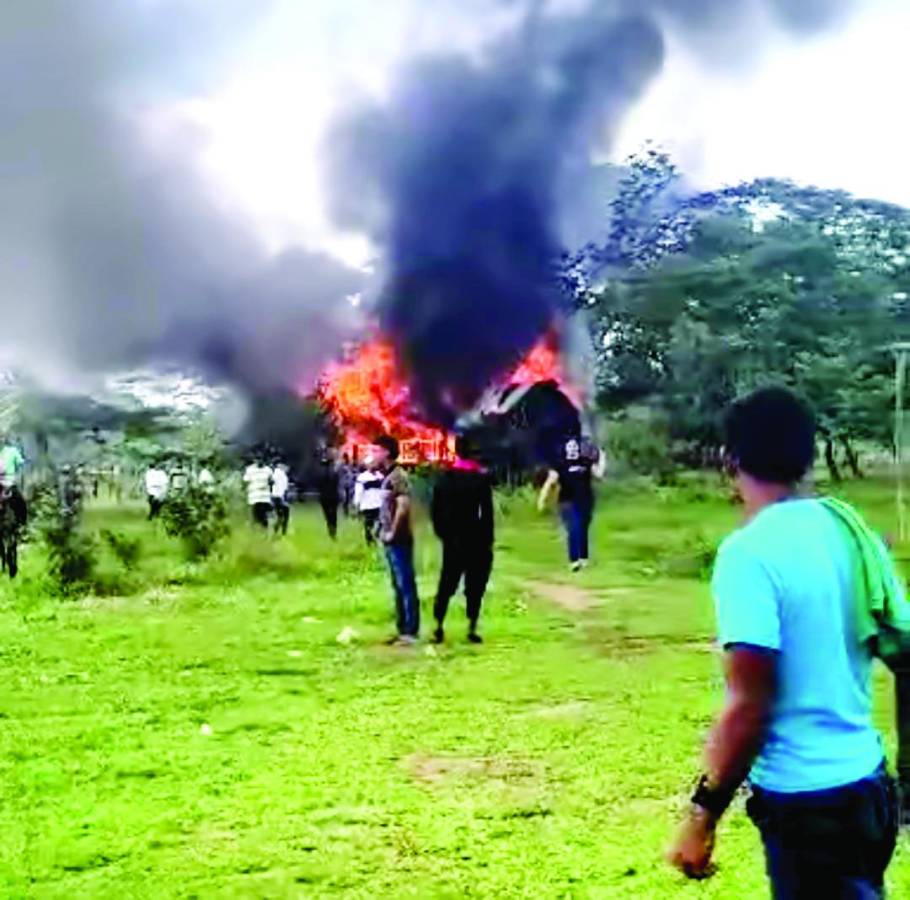 Un muerto y dos heridos en enfrentamiento entre pobladores y militares