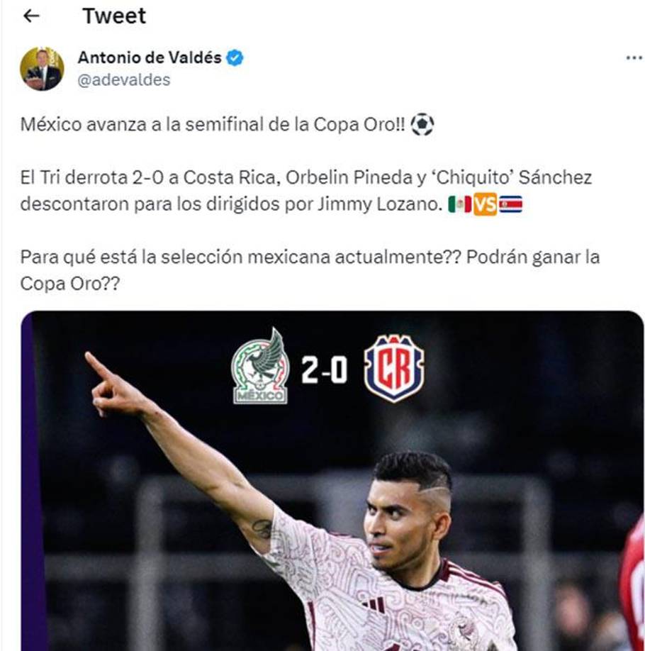 Periodistas mexicanos no se mostraron convencidos pese a la victoria de su selección.