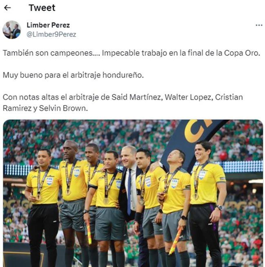 Prensa deportiva de Honduras tuvo comentarios positivos para Said Martínez.