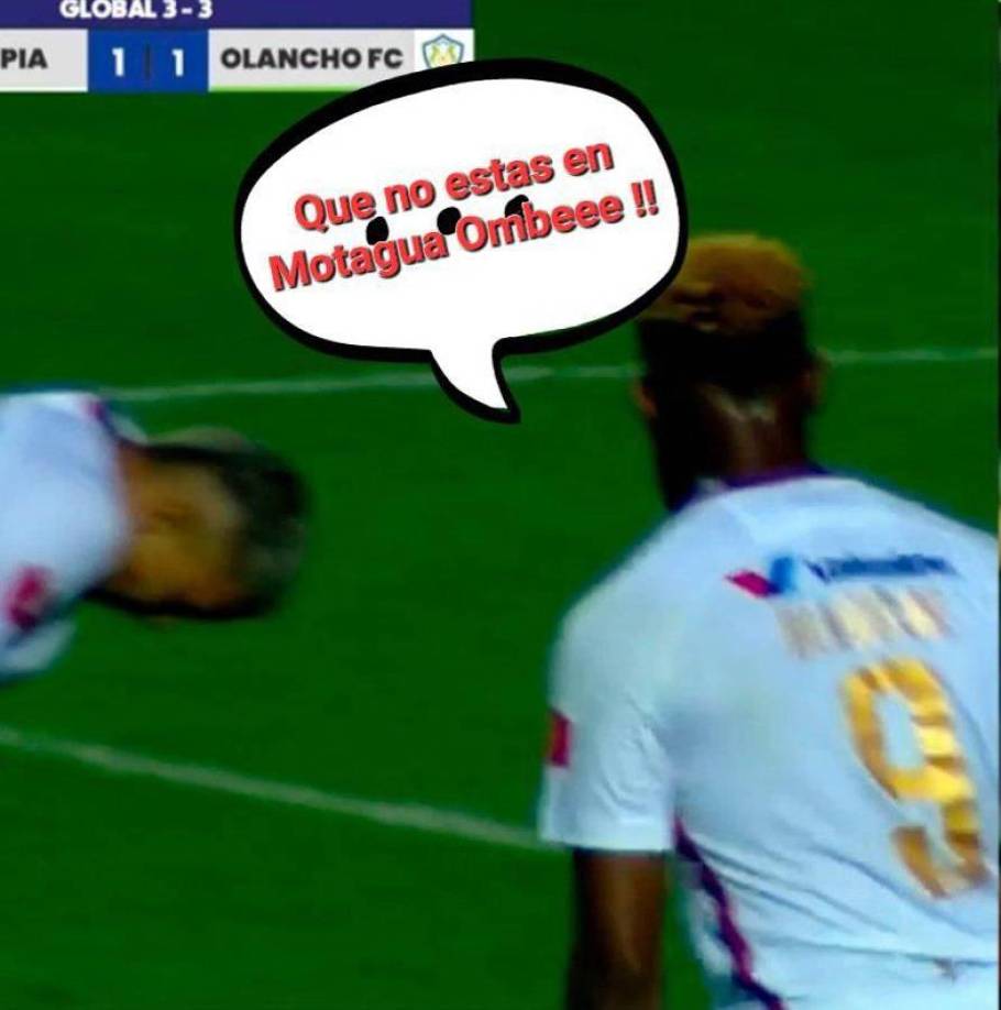 Los divertidos memes que dejó la gran final entre Olimpia-Olancho FC