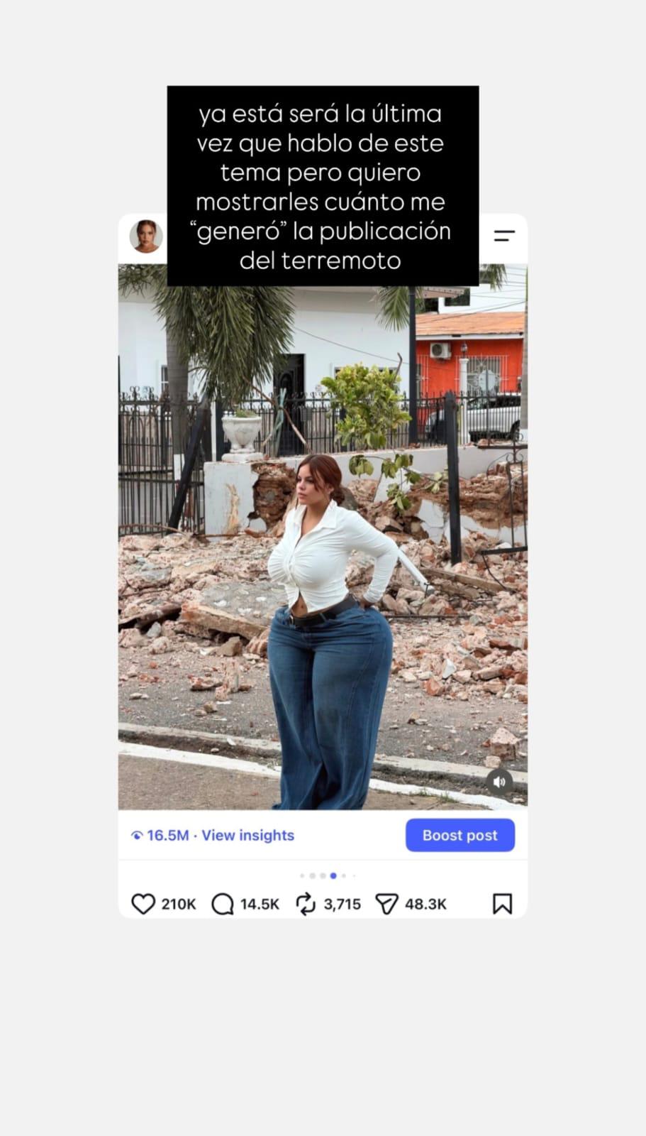 Gracie Bon sigue ayudando en Panamá pese a las críticas por sus fotos